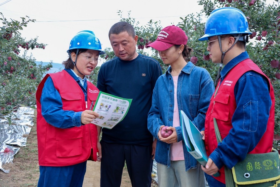 “紅褂子”服務紅蘋果，電力服務“滿格貼心”