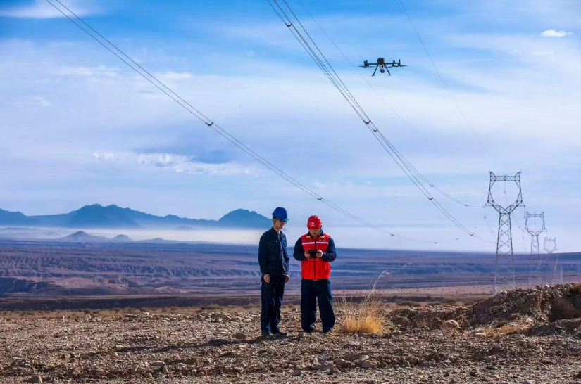 國網(wǎng)克州供電公司電力北斗賦能輸電無人機自主巡檢規(guī)模化應(yīng)用