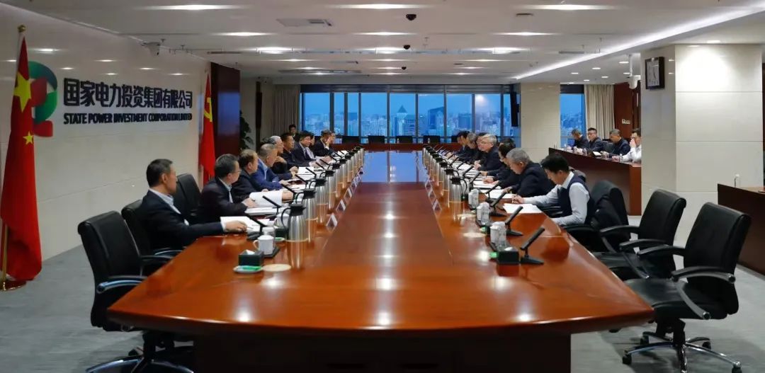 國家電投總經(jīng)理、黨組副書記栗寶卿會見東方電氣總經(jīng)理、黨組副書記張彥軍