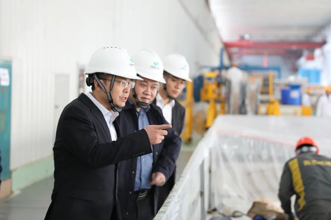 中國(guó)西電黨委副書(shū)記、總經(jīng)理朱琦琦到所屬企業(yè)調(diào)研