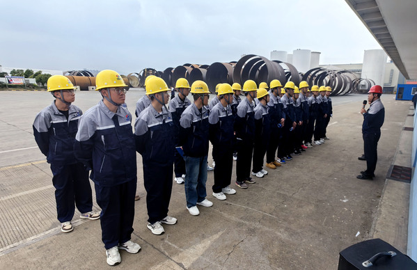 水電四局產業(yè)工人聯合培養(yǎng)基地迎來首批實習生