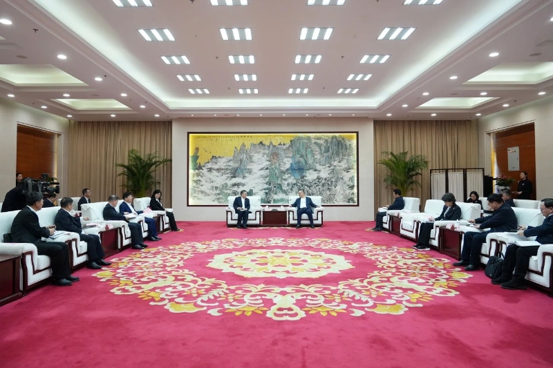 中國能建黨委書記、董事長宋海良拜會安徽省委副書記、省長王清憲