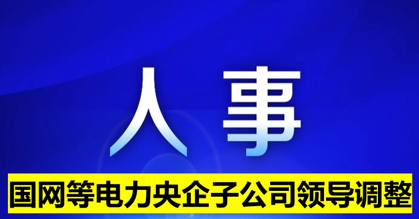 國網(wǎng)等電力央企子公司領導調整